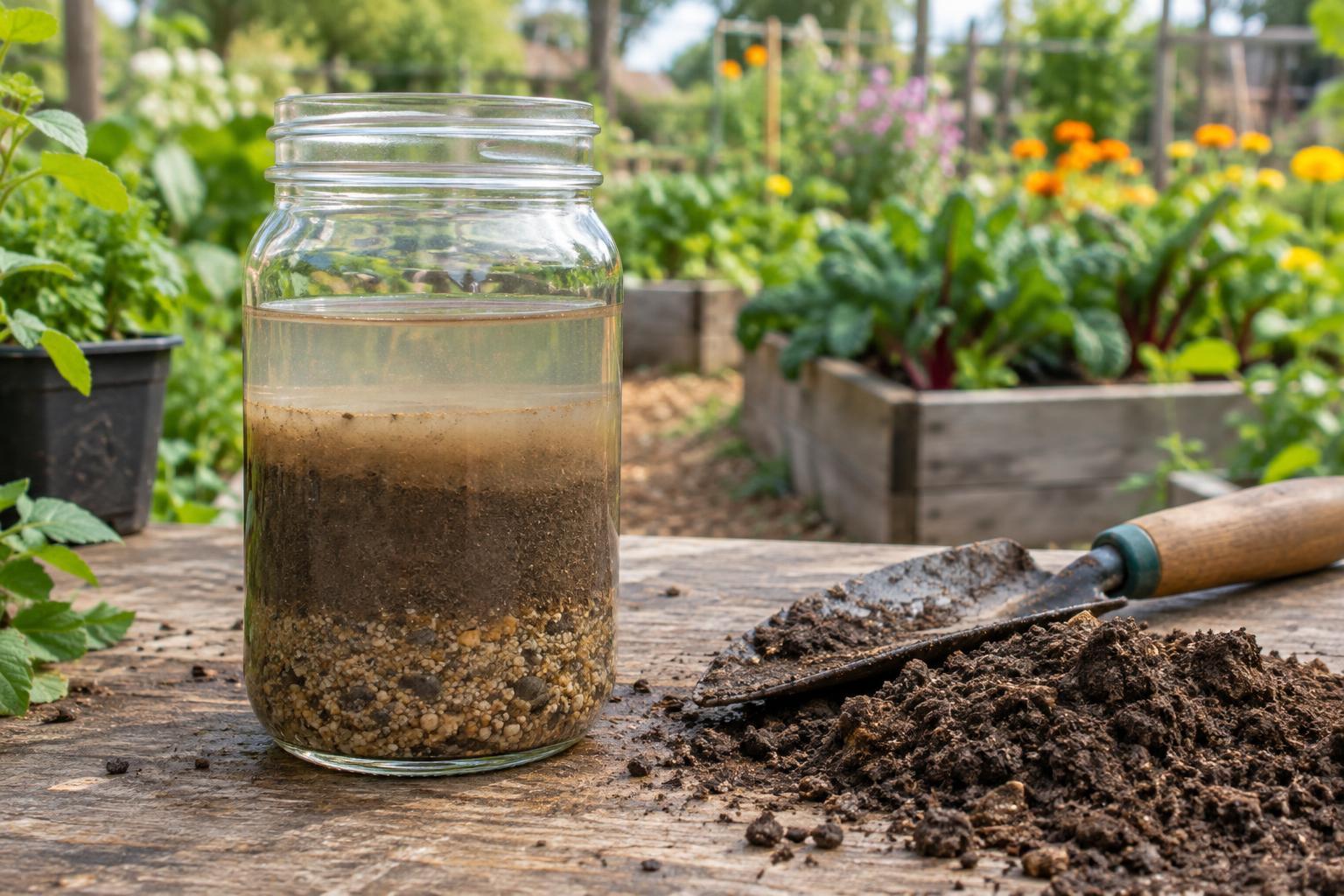 Understanding Soil Texture: A Simple Jar Test for Sand, Silt, and Clay