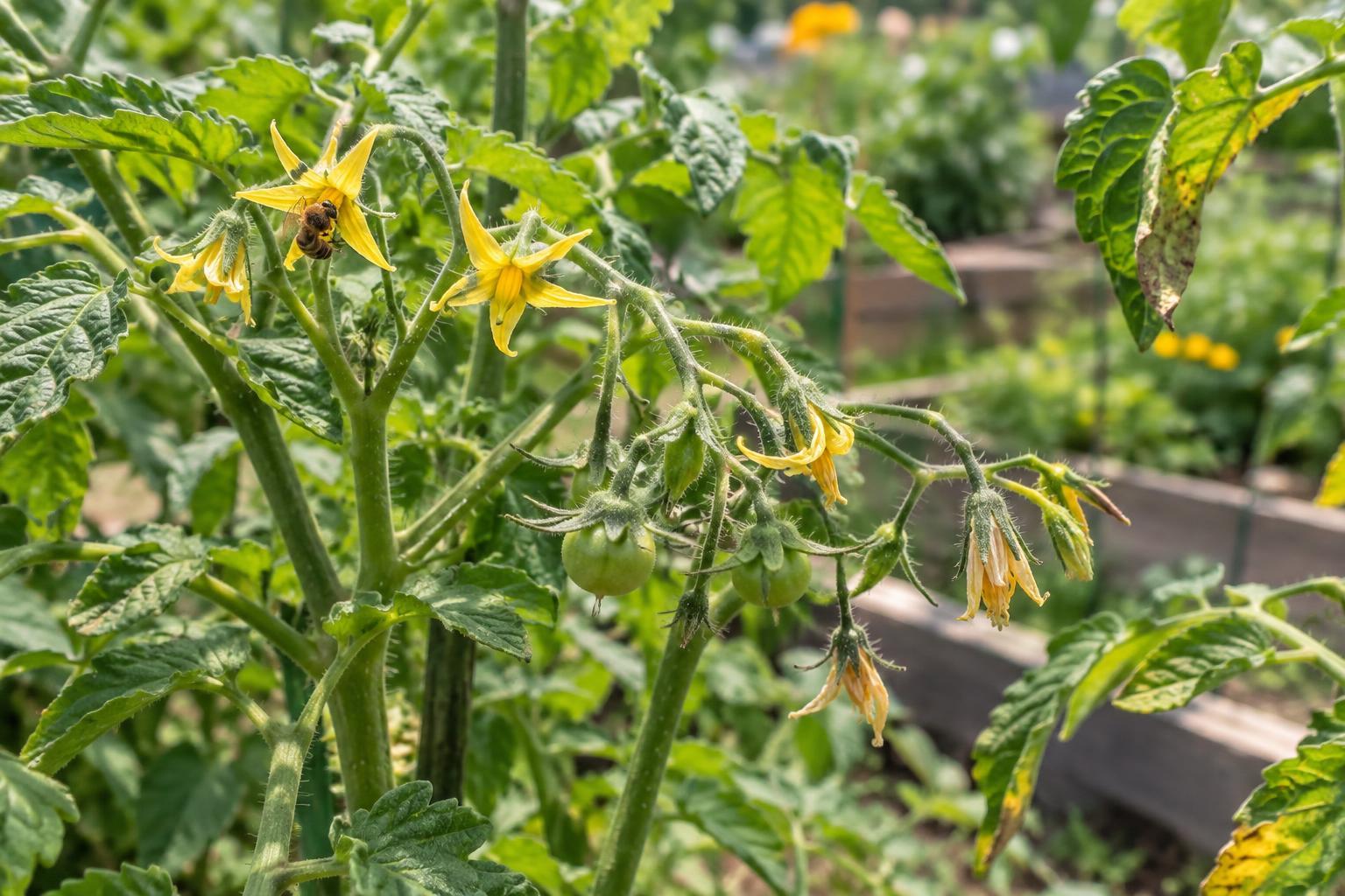 Why Vegetable Flowers Fail to Set Fruit: Pollination, Temperature, and Plant Stress