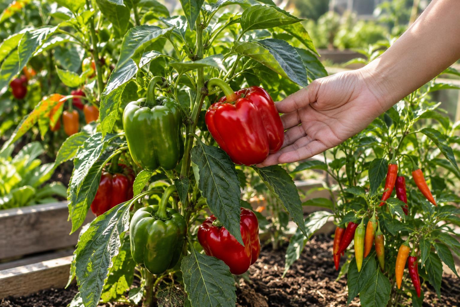 Growing Peppers: Heat, Plant Care, and Knowing When to Harvest