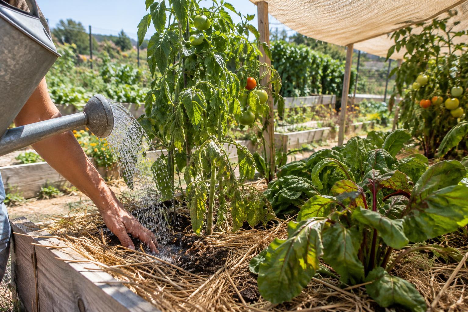 Summer Heatwaves: Protecting Garden Plants from Heat and Water Stress