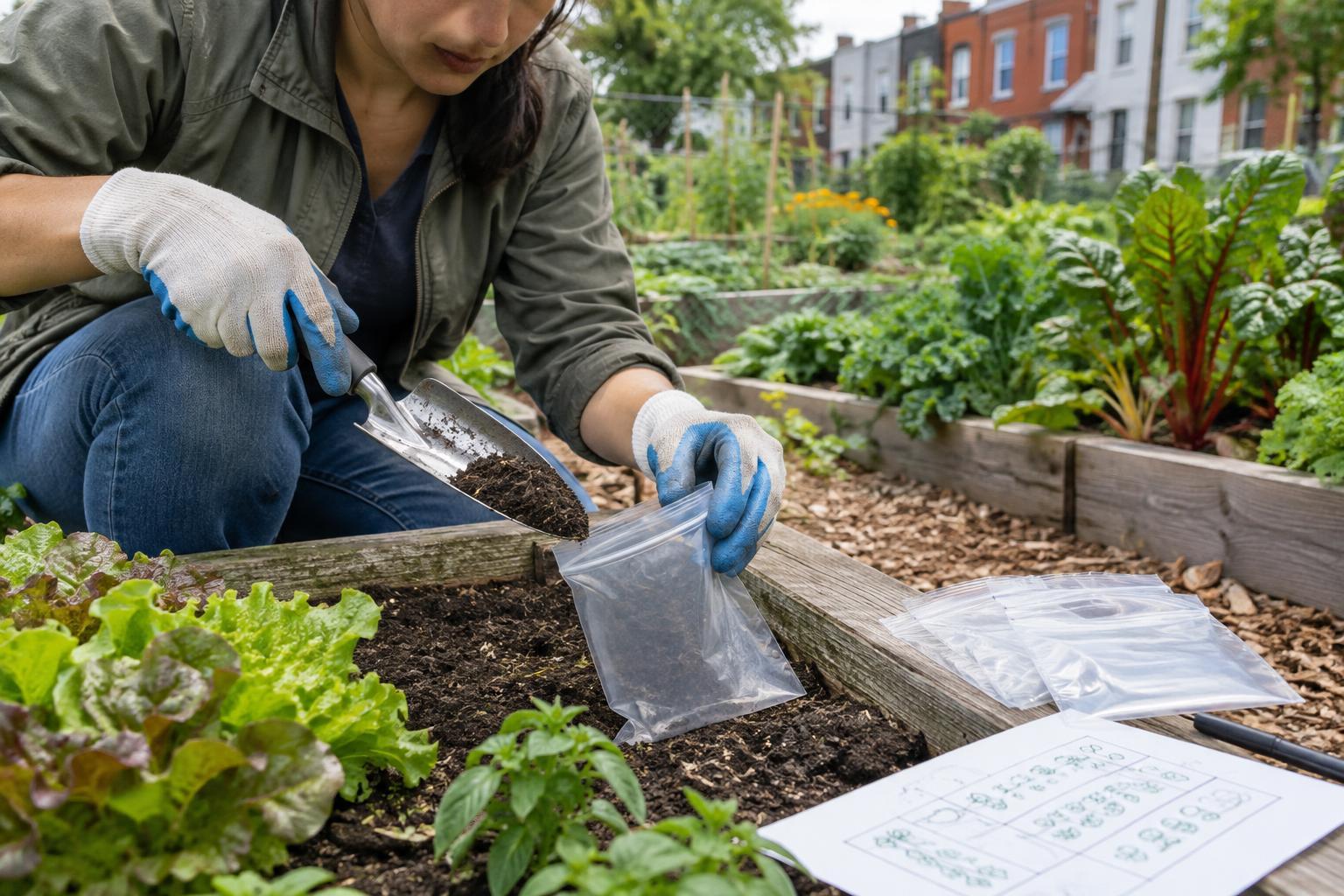 Testing Urban Garden Soil for Lead: How to Sample and Reduce Exposure